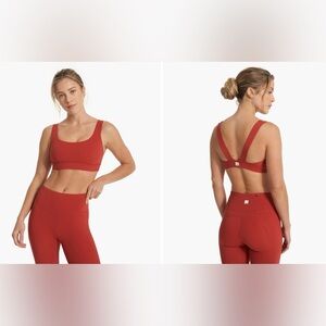Vuori Stride Bra Poppy NWT